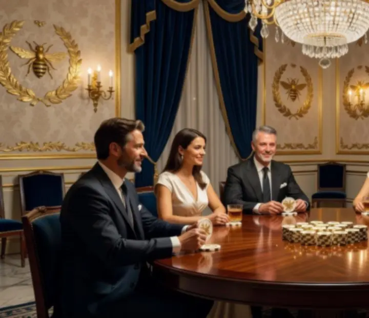 Animation poker social et récréatif lors d’une soirée privée